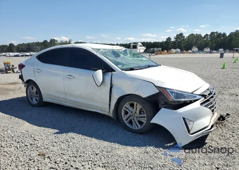 2020 Hyundai Elantra Sel z USA, uszkodzony, nr VIN 5NPD84LF4LH604532